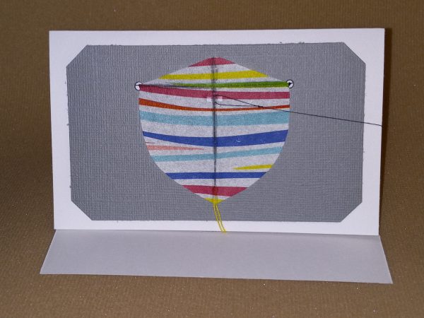 Rainbow stripe #1 miniature kites
