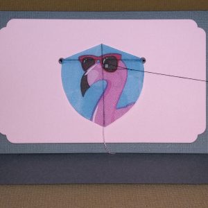 Flamingo miniature kites