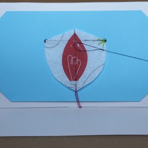 Holiday light miniature kites
