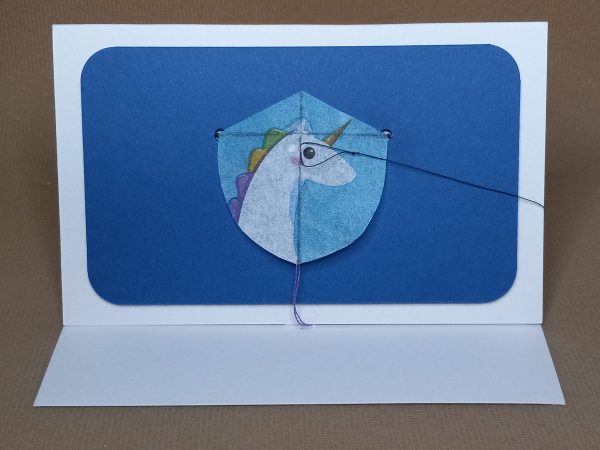 Unicorn miniature kites